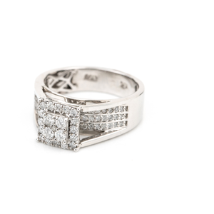 Bague GRAPPE de diamants